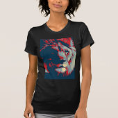 Pop Art Lion T-shirt (Voorkant)