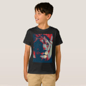 Pop Art Lion T-shirt (Voorkant volledig)
