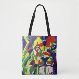 Pop Art Lion Tas