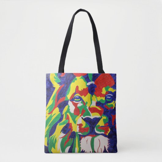 Pop Art Lion Tas (Voorkant)