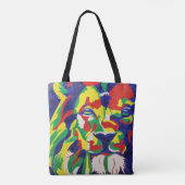 Pop Art Lion Tas (Achterkant)
