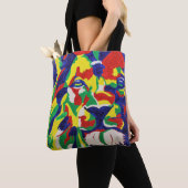 Pop Art Lion Tas (Dichtbij)