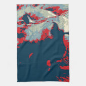 Pop Art Lion Theedoek (Verticaal)