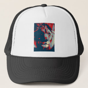 Pop Art Lion Trucker Pet