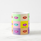 Pop Art Lips Koffiemok (Center)