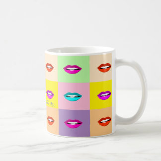 Pop Art Lips Koffiemok