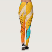 Pop Art Lips:  Trendy Leggings (Achterkant)