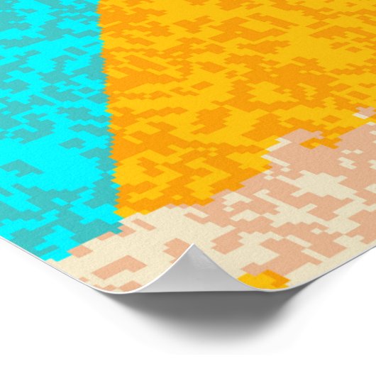 Pop Art Lips:  Trendy Poster (Hoek)