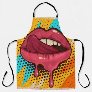 Pop Art Lips: Trendy Schort