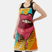 Pop Art Lips: Trendy Schort (Insitu)