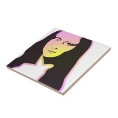 Pop Art Lisa Tegeltje (Zijkant)