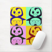 Pop Art Little Tux Muismat (Met muis)