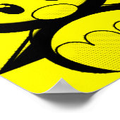 Pop Art Little Tux Penguin Poster (Hoek)