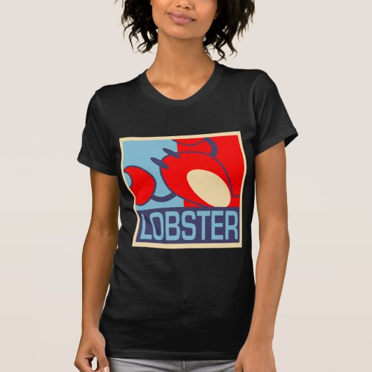 Pop Art Lobster Shirt (Voorkant)