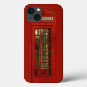 Pop Art  London City Red iPhone 13 Hoesje
