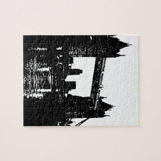 Pop Art London Tower Bridge Legpuzzel (Horizontaal)