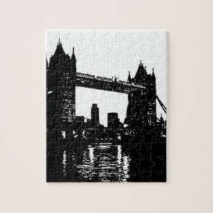 Pop Art London Tower Bridge Legpuzzel