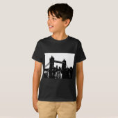 Pop Art London Tower Bridge T-shirt (Voorkant volledig)