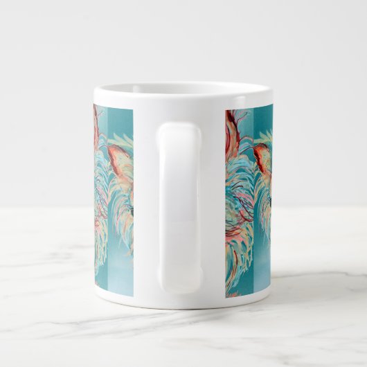 Pop Art Long Hazard Chihuahua Mok (Achterkant)