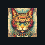 Pop Art Louis Wain Retro stijl Canvas Afdruk<br><div class="desc">Pop Art Louis Wain Retro stijl</div>