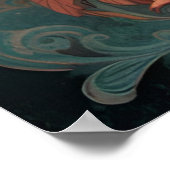  Pop Art Louis Wain Retro Style Cat Poster (Hoek)