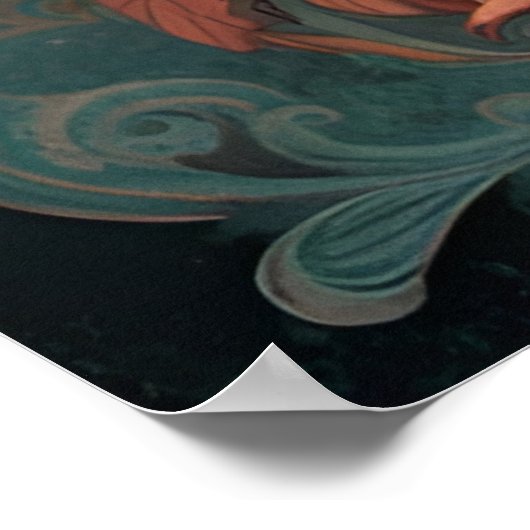  Pop Art Louis Wain Retro Style Cat Poster (Hoek)