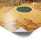 Pop Art Louis Wain Style Cat Foto Afdruk (Hoek)