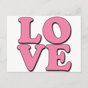 POP ART LOVE BRIEFKAART