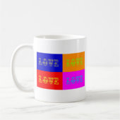 Pop Art Love Koffiemok (Links)