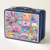 Pop Art lunchbox (Achterkant)