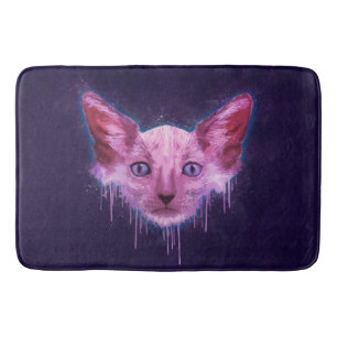 Pop Art Lykoi Cat Badmat