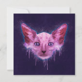 Pop Art Lykoi Werewolf Cat (Voorkant)