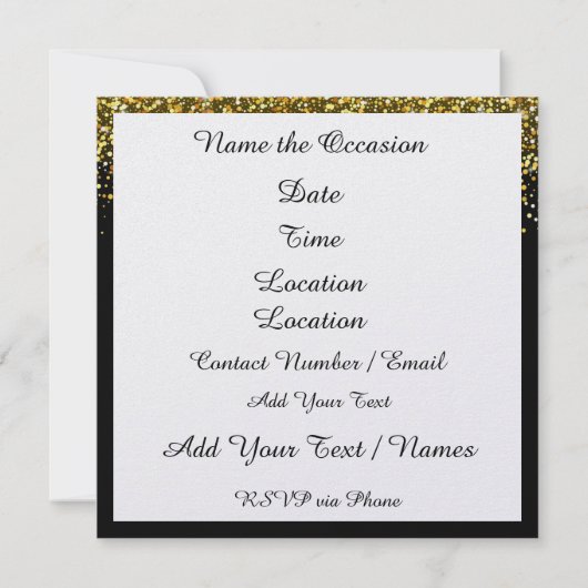 Pop Art Man Plechtige Viering Uitnodiging (Achterkant)