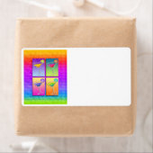 Pop Art MARGARITAS ETIKET (Insitu)