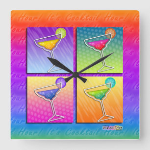 Pop Art MARGARITAS SQ WANDKLok