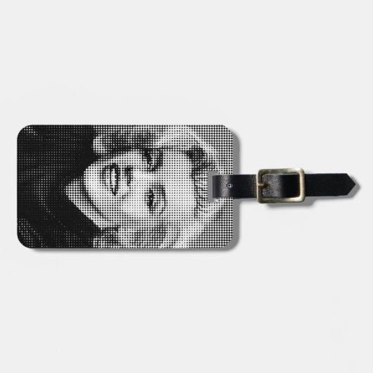 Pop Art Marilyn Bagagelabel (Voorkant horizontaal)