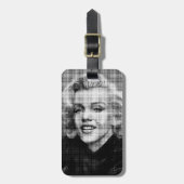 Pop Art Marilyn Bagagelabel (Voorkant verticaal)