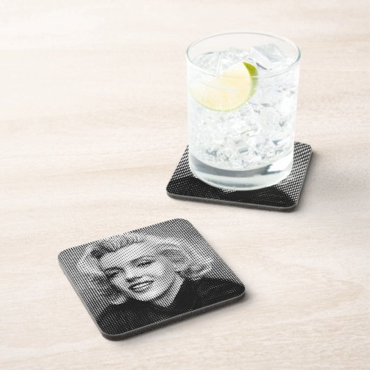 Pop Art Marilyn Bier Onderzetter (Rechterzijde)