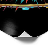 Pop Art Marilyn Glossy Poster (Hoek)