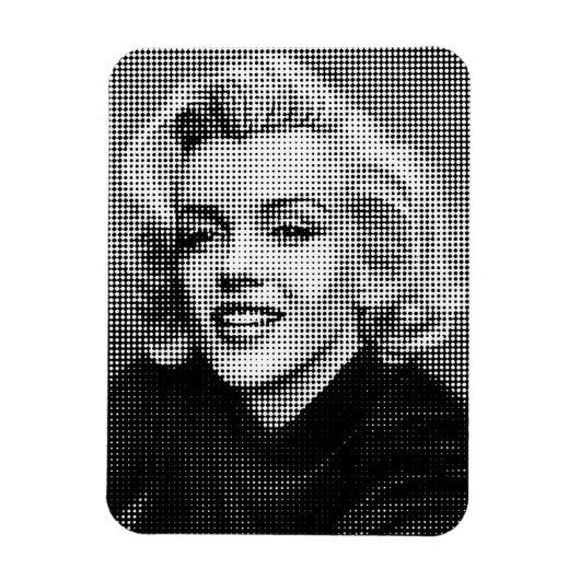 Pop Art Marilyn Magneet (Verticaal)