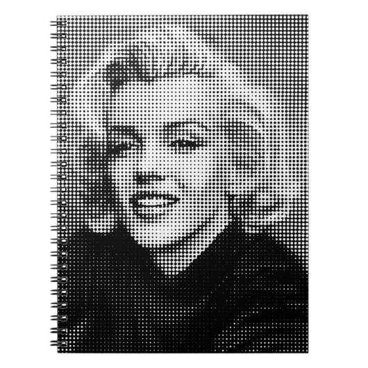 Pop Art Marilyn Notitieboek (Voorkant)