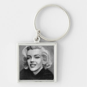 Pop Art Marilyn Sleutelhanger