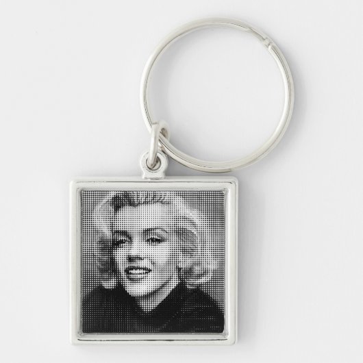 Pop Art Marilyn Sleutelhanger (Voorkant)