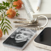 Pop Art Marilyn Sleutelhanger (Voorkant Rechts)