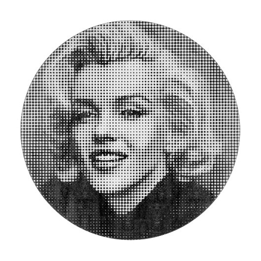 Pop Art Marilyn Snijplank (Voorkant)