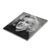 Pop Art Marilyn Tegeltje (Zijkant)