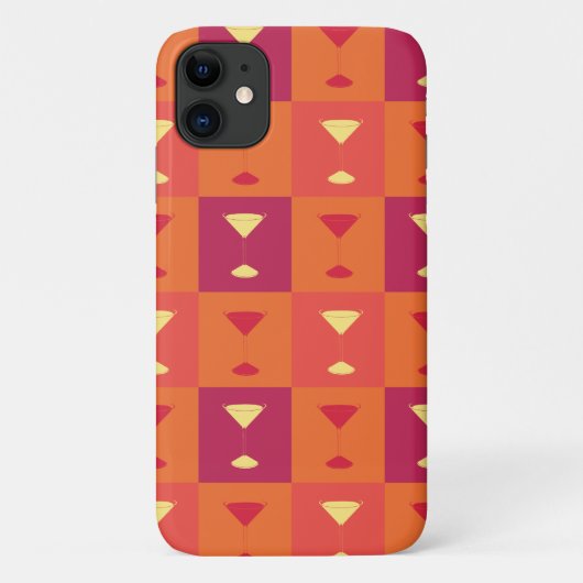 Pop Art Martini Glas Case-Mate iPhone Case (Achterkant)