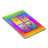 Pop Art MARTINI'S NOTITIEBOEK - DAGBOEK - JOURNAL (Rechterzijde)
