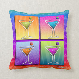 Pop Art MARTINIS Omkeerbaar SIERKUSSEN