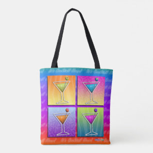 POP ART MARTINI'S TOTE BAG